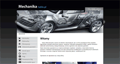 Desktop Screenshot of mechanika-lublin.pl